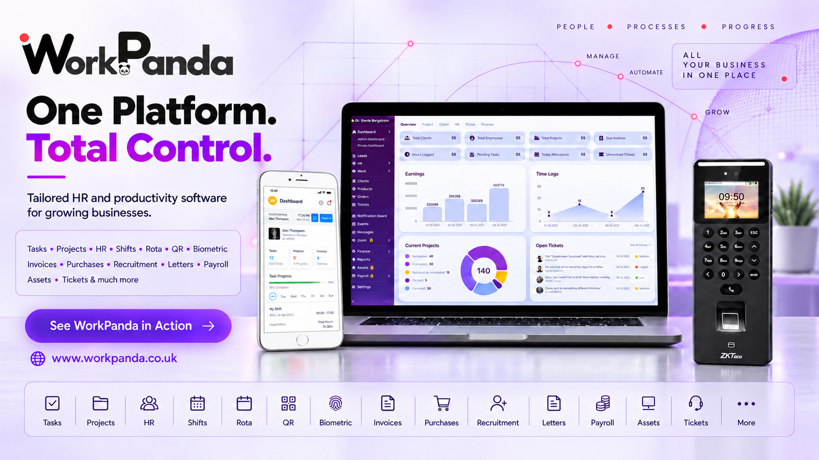 Work Panda HR and productivity platform